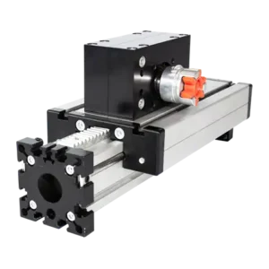 Ejes lineales con accionamiento por cremallera y piñones